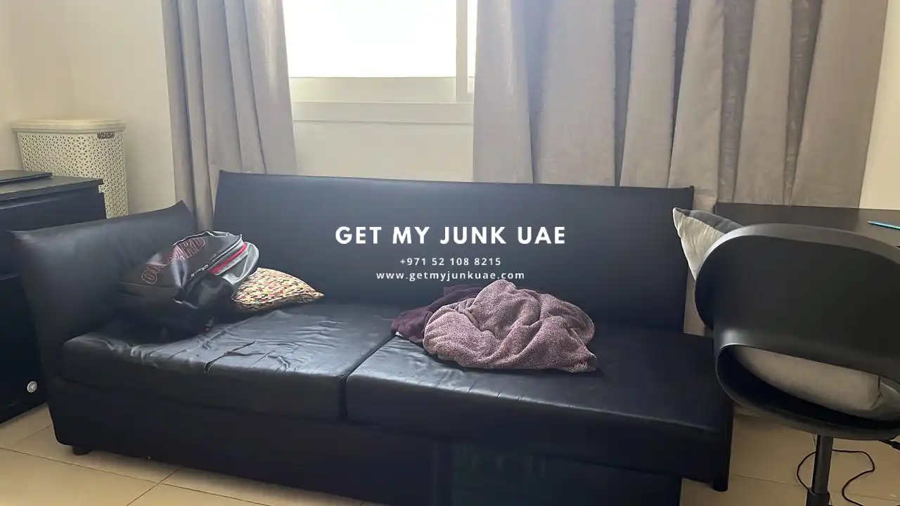 Free Couch and Sofa Removal by Get My Junk UAE's Junk Collection and Take My Junk Dubai Team