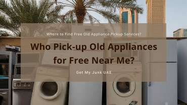 Who Picks-up Old Appliances for Free Near Me
