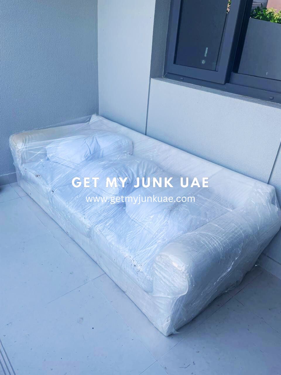 Old Sofa Disposal by Get My Junk UAE