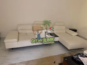 Old Sofa Disposal by Get My Junk UAE Junk Removal Dubai