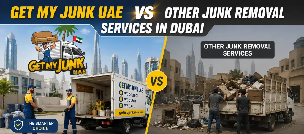 Get My Junk UAE vs Other Junk Removal Services in Dubai