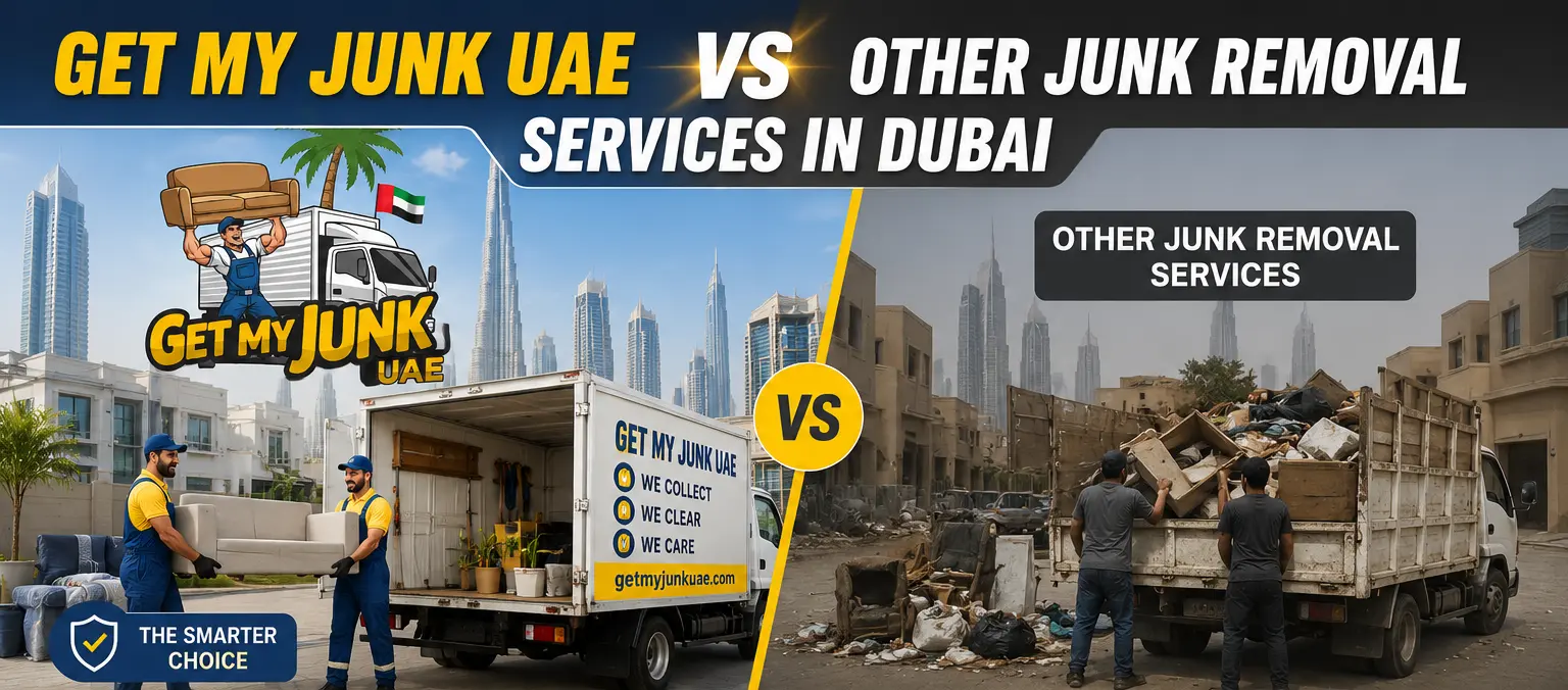 Get My Junk UAE vs Other Junk Removal Services in Dubai