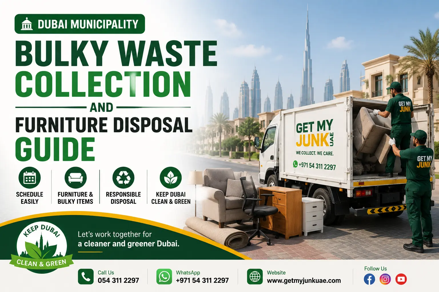 Dubai Municipality Bulky Waste Collection and Furniture Disposal Guide 1 Furniture Disposal Dubai Municipality: Bulky Waste Collection Service and DM Junk Removal